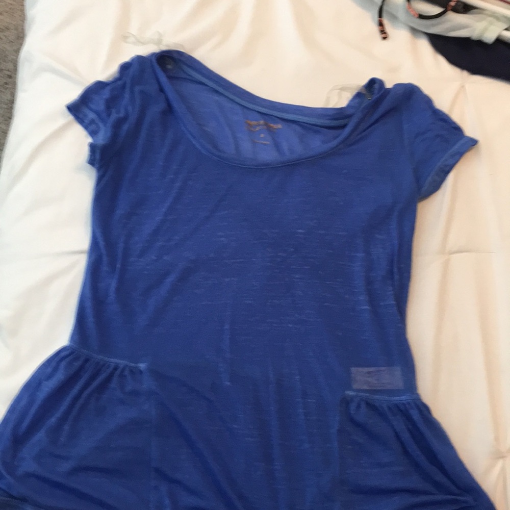 Cute blue shirt